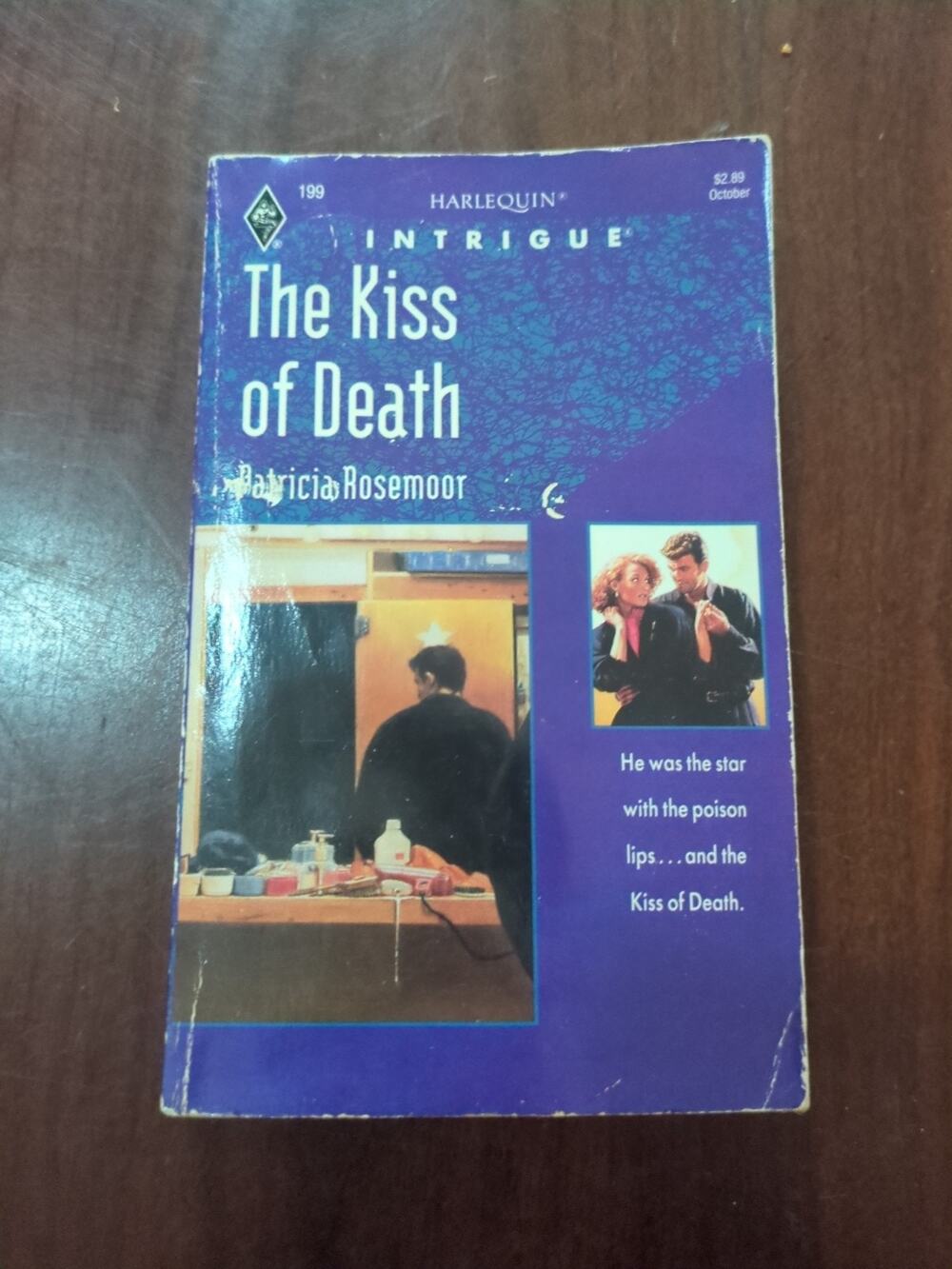 Kiss of Death (Harlequin Intrigue, 199) by Patricia Rosemoor